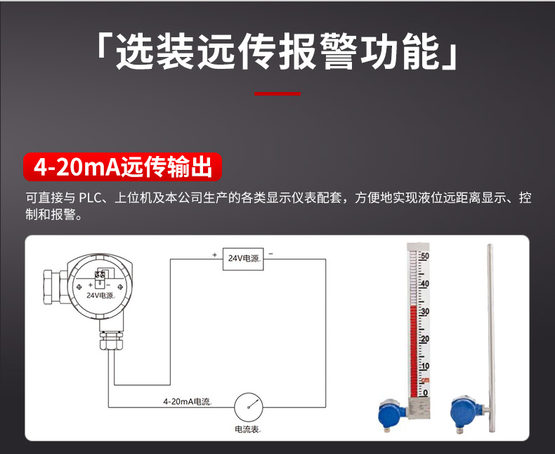 磁翻板液位計