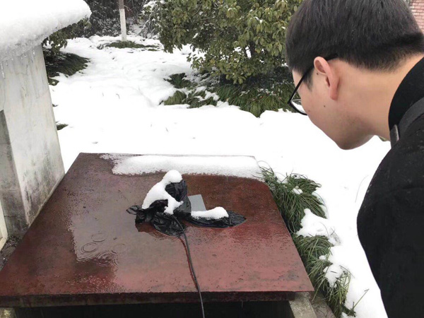 嚴(yán)寒風(fēng)雪！擋不住為客戶服務(wù)的熱情
